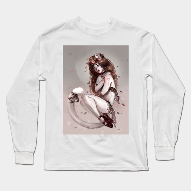 Rose Thorns Long Sleeve T-Shirt by lubov.wolf@mail.ru